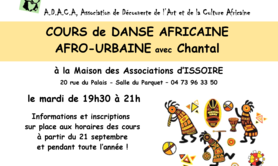 Association ADACA - Cours de danse africaine afro urbaine
