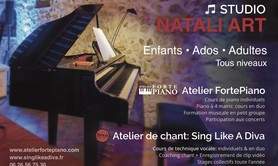 Studio musical NATALI ART  - Cours de piano, chant, coaching vocal, audiovisuel