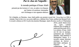 Instant poésie avec Anas Alaili