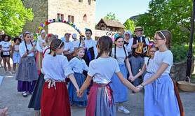 Fête du printemps, fleurs et jardins mis en lumière