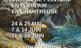 STAGE DE PEINTURE EN PLEIN AIR EN CHARTREUSE