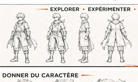 Stage Création & dessin de personnage (manga, jeux, ...)