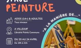 Stage Peinture “À la manière de…”