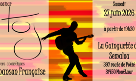 Monsieur Tuj - covers acoustiques Chansons françaises & Rock