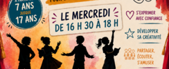 L'association A Tire d'Aile - Atelier théâtre pour enfants de 7 à 12 ans