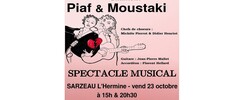 COMEDIE MUSICALE PIAF MOUSTAKI