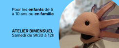 Cie L'Aspirale - Amalia Domergue - Ateliers Marionnettes et formes animées